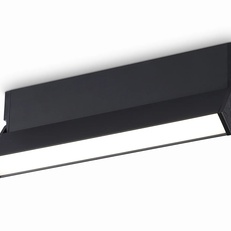 Изображение Поворотный потолочный светодиодный светильник TA1821  BK черный LED 12W 4200K 230*22*87