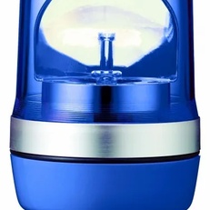 Изображение ЛАМПА МАЯЧОК ВРАЩ СИНЯЯ 24В AC/DC 106ММ - XVR10B06