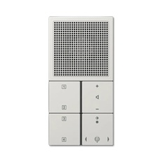 Изображение Радиоприемник без рамки LS plus алюминий RANAL2914 Jung