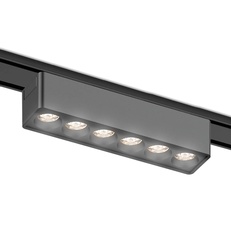 Изображение Светильник светодиодный трековый для шинопровода Magnetic Ultra Slim GV1403 BK черный IP20 6W 4200K 48V 24° 122*26*24
