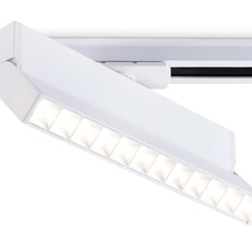 Изображение Трековый однофазный светодиодный светильник GL6816 WH белый LED 12W 4200K 24° 230*22*87