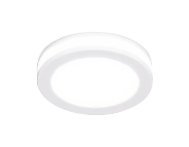 Изображение Встраиваемый светодиодный точечный светильник TN140 WH белый LED 4200K 7W D85*30