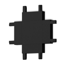 Изображение Коннектор X-образный для накладного шинопровода Magnetic Ultra Slim GV1127 BK черный X-образный коннектор для накладного шинопровода 46*46*6