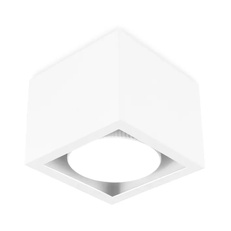 Изображение Точечный накладной светильник GX53 TN705 WH белый GX53 100*100*80