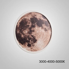 Изображение Настенный Светильник Cosmos B Moon D40 Трехцветный Свет By Imperiumloft