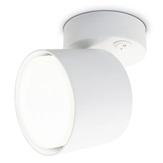 Изображение Накладной спот с выключателем TA132 WH белый GX53 max 12W D79*134*D84
