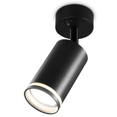 Изображение Накладной спот с выключателем TA121 BK черный GU10 max 12W D70*164*D55