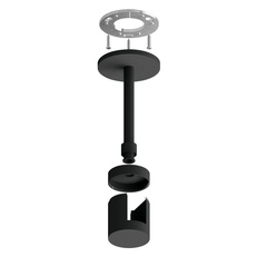Изображение Крепеж накладной Techno Ring A9222 BK черный D20*100mm