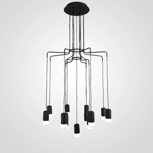 Изображение Wireflow Led Black Suspension Lam 13 Патронов By Imperiumloft