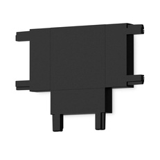 Изображение Коннектор T-образный для накладного шинопровода Magnetic Ultra Slim GV1122 BK черный T-образный коннектор для накладного шинопровода 46*36*6