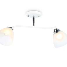 Изображение Подвесной светильник TR303001/2 WH/CH/FR белый/хром/белый матовый E27/2 max 40W 560*140*240