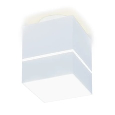 Изображение Накладной светодиодный точечный светильник TN257 WH/S белый/песок LED 4200K 7W 80*80*100