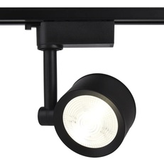 Изображение Трековый однофазный светодиодный светильник GL6392 BK черный LED 12W 4200K 24°
