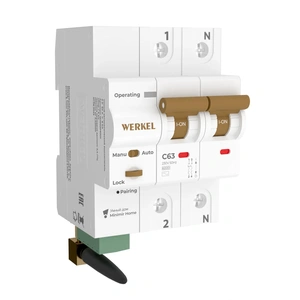 Изображение Умный автоматический выключатель 2 P 63 A C 6 kA W1002P6301