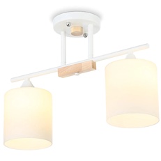 Изображение Подвесной светильник TR9541/2 WH/FR белый/белый матовый E27/2 max 40W 435*120*280