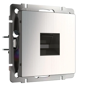 Изображение Розетка Ethernet RJ-45 (глянцевый никель) W1181002