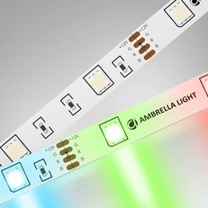 Изображение Светодиодная лента RGB Ambrella Light GS2201 5050 30Led /7.2W m/ 12V IP20 RGB 5m GS2201 5050 30Led/ 7.2W m/ 12V IP20 RGB /5000*10*1.87mm (4 конт.)
