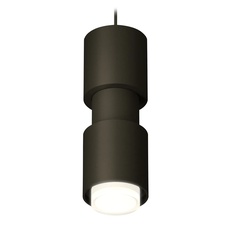 Изображение Комплект подвесного светильника с акрилом XP7723031 SBK/FR/CL черный песок/белый матовый/прозрачный MR16 GU5.3