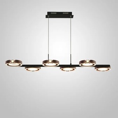 Изображение Подвесной Светильник Sellif Long Brown By Imperiumloft
