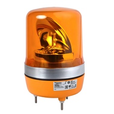 Изображение ЛАМПА МАЯЧОК ВРАЩ ОРАНЖ 24В AC/DC 106ММ - XVR10B05