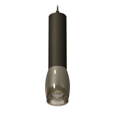 Изображение Комплект подвесного светильника с композитным хрусталем XP1123005 DCH/SBK/BK черный хром/черный песок/тонированный MR16 GU5.3