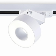 Изображение Трековый однофазный светодиодный светильник GL6861 WH белый LED 10W 4200K D75*80