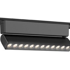 Изображение Светильник светодиодный трековый для шинопровода Magnetic Ultra Slim GV1474 BK черный IP20 12W 4200K 48V 24° 230*26*80