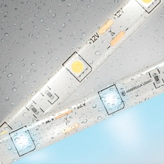 Изображение Светодиодная лента Ambrella Light GS1903 5050 30Led /7.2W m/ 12V IP65 6500K 5m GS1903 5050 30Led/ 7.2W m/ 12V IP65 6500K/ 5000*10*2.87mm (2 конт.)