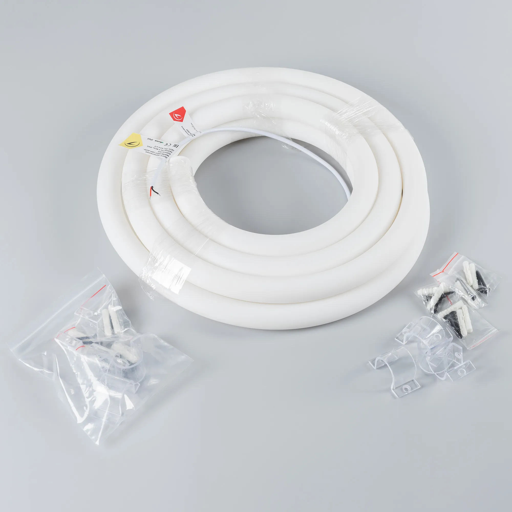 Лента светодиодная герметичная MOONLIGHT-TOP-A336-D25mm 24V Warm2700 360deg (14.4 W/m, IP65, 2835, 5m, wire x1) (Arlight, Вывод прямой, 3 года)