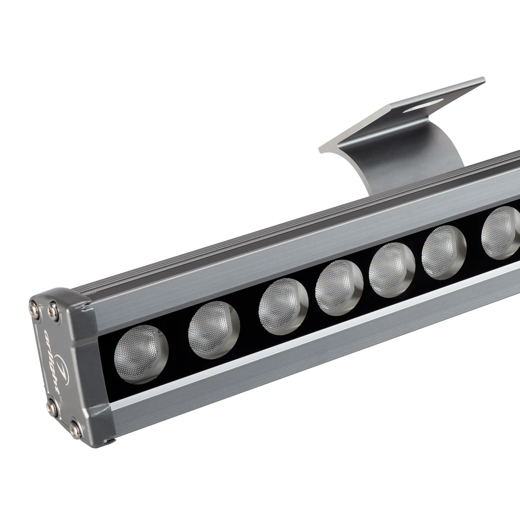 Светодиодный прожектор AR-LINE-1000L-36W-220V White (Grey, 30 deg) (Arlight, IP65 Металл, 3 года) - Изображение