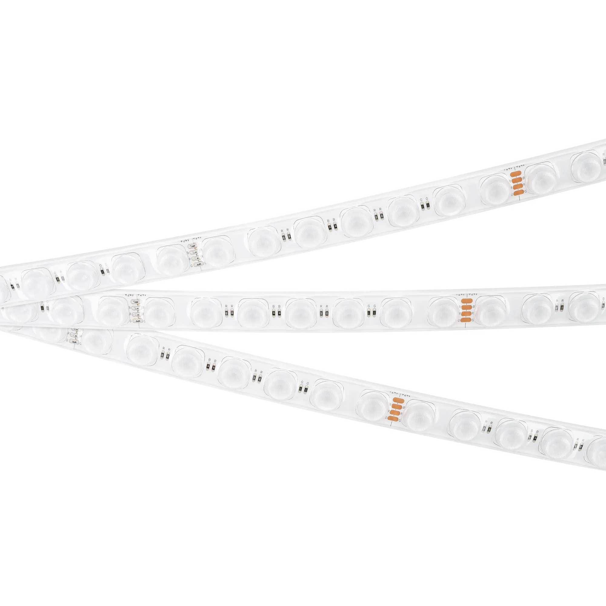 Лента светодиодная герметичная FLT-PS-S42-23mm 24V RGB (21 W/m, IP67, 30deg, 5m) (Arlight, -)