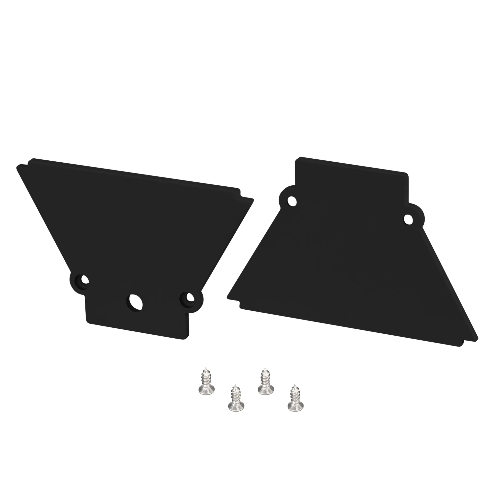 Комплект заглушек COMFORT21-V-FANTOM BLACK (Arlight, Металл) - Изображение
