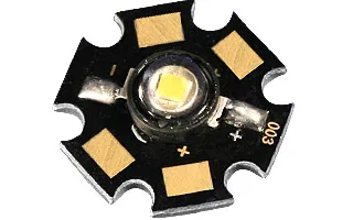 Мощный светодиод ARPL-Star-1W UV400 (ANR, STAR type)