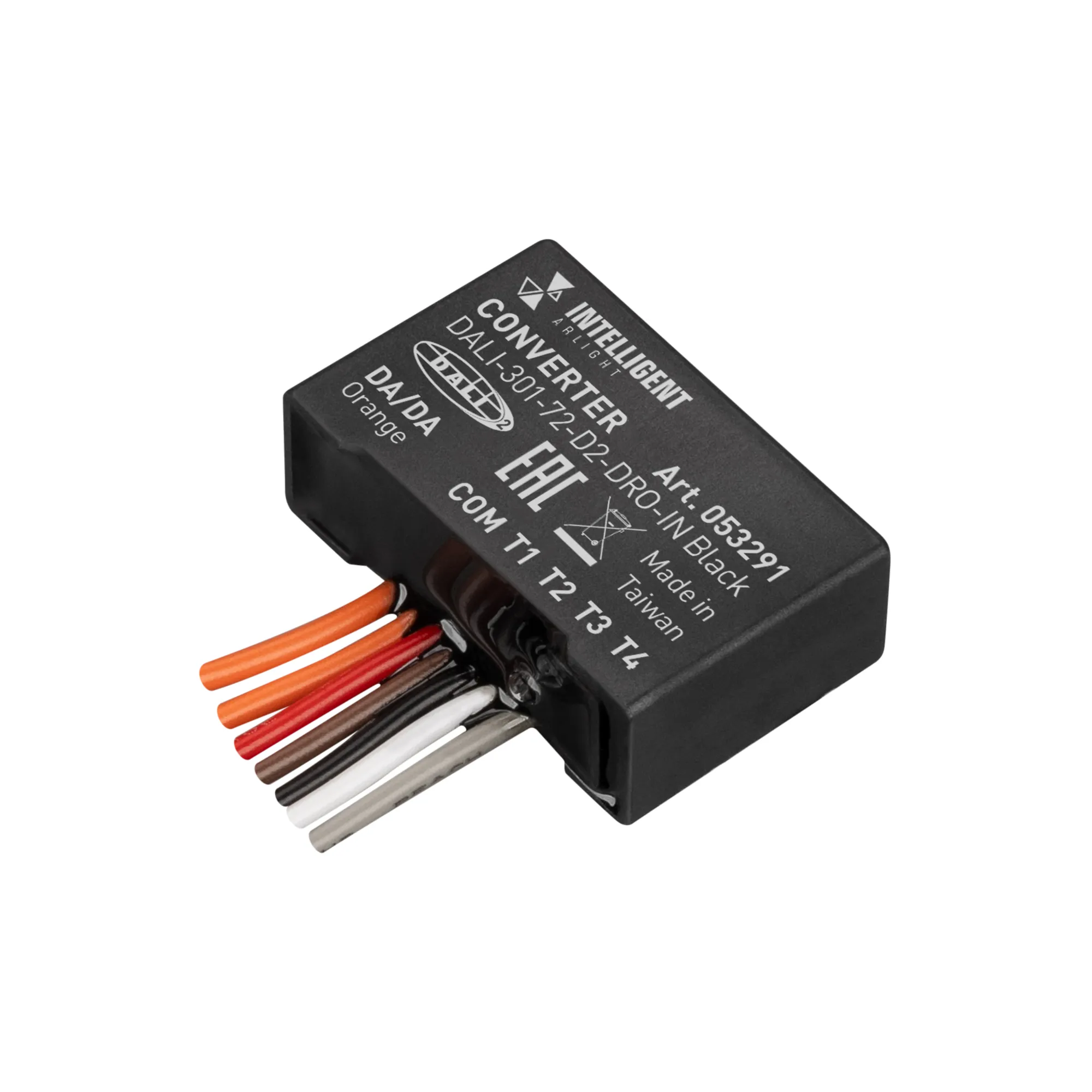 INTELLIGENT ARLIGHT Конвертер DALI-301-72-D2-DRO-IN Black (BUS) (IARL, Пластик) - Изображение