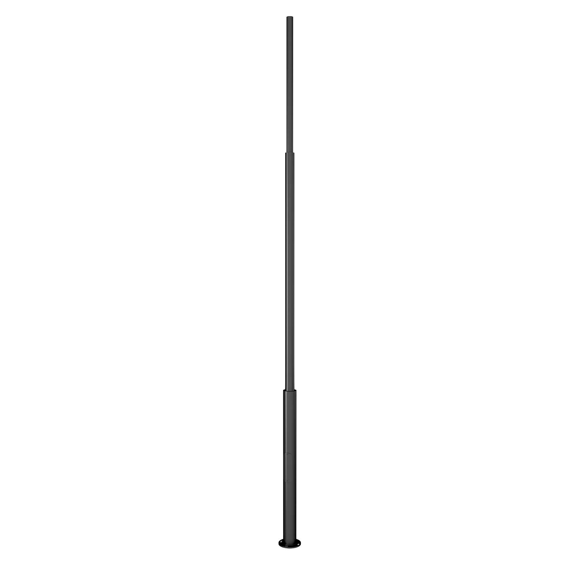 Опора фланцевая OXOR-OT3-D108-L4000 (BK) (Arlight, Сталь) - Изображение