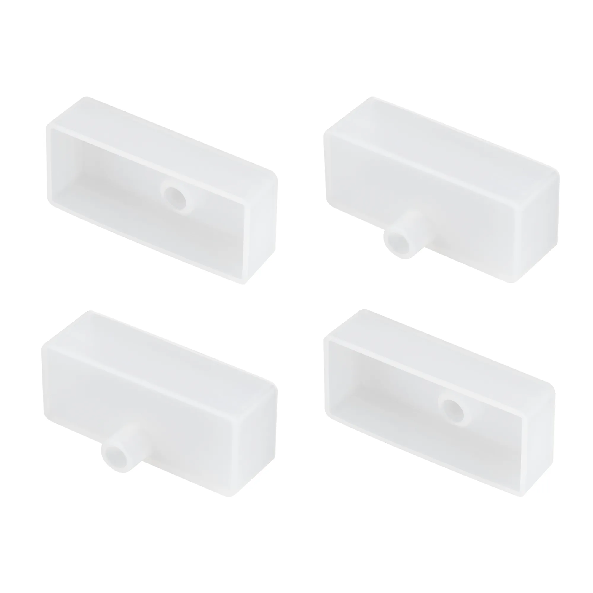 Заглушка WPH-FLEX-5025-TOP WHITE с отверстием (Arlight, Силикон) - Изображение