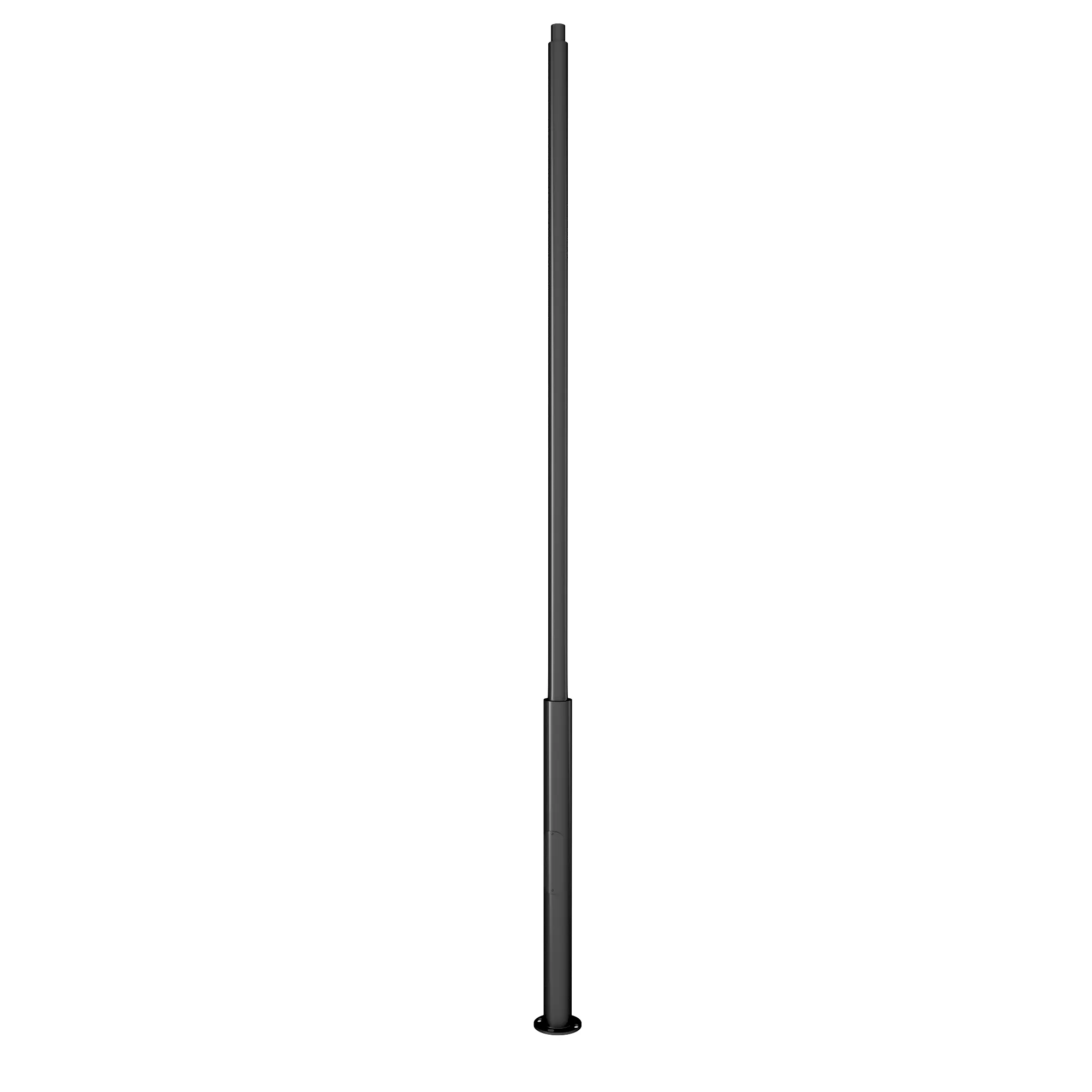 Опора фланцевая OXOR-OK2-D108-L3500 (BK) (Arlight, Сталь) - Изображение