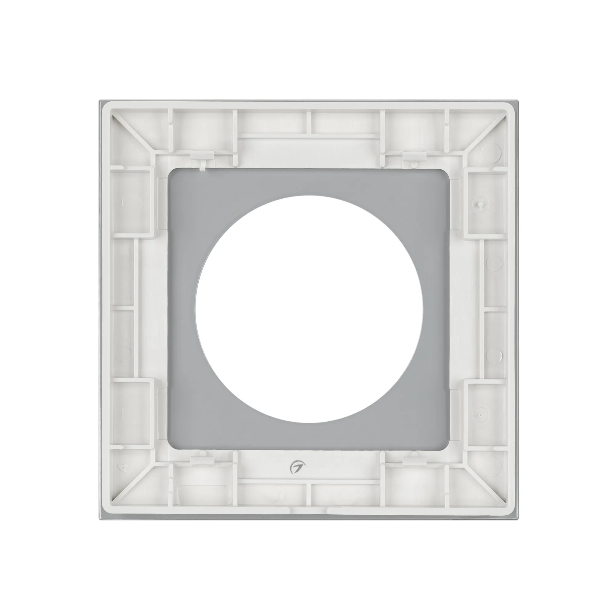 Рамка стеклянная FRM-GLARE-GC-1-WH (Arlight, -) - Изображение