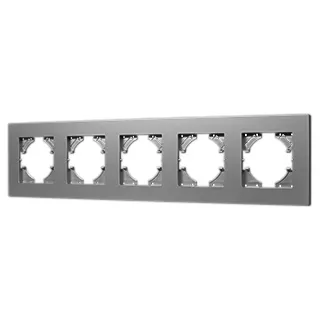 Рамка пластиковая FRM-PERIO-PL-5-GR (Arlight, -) - Изображение