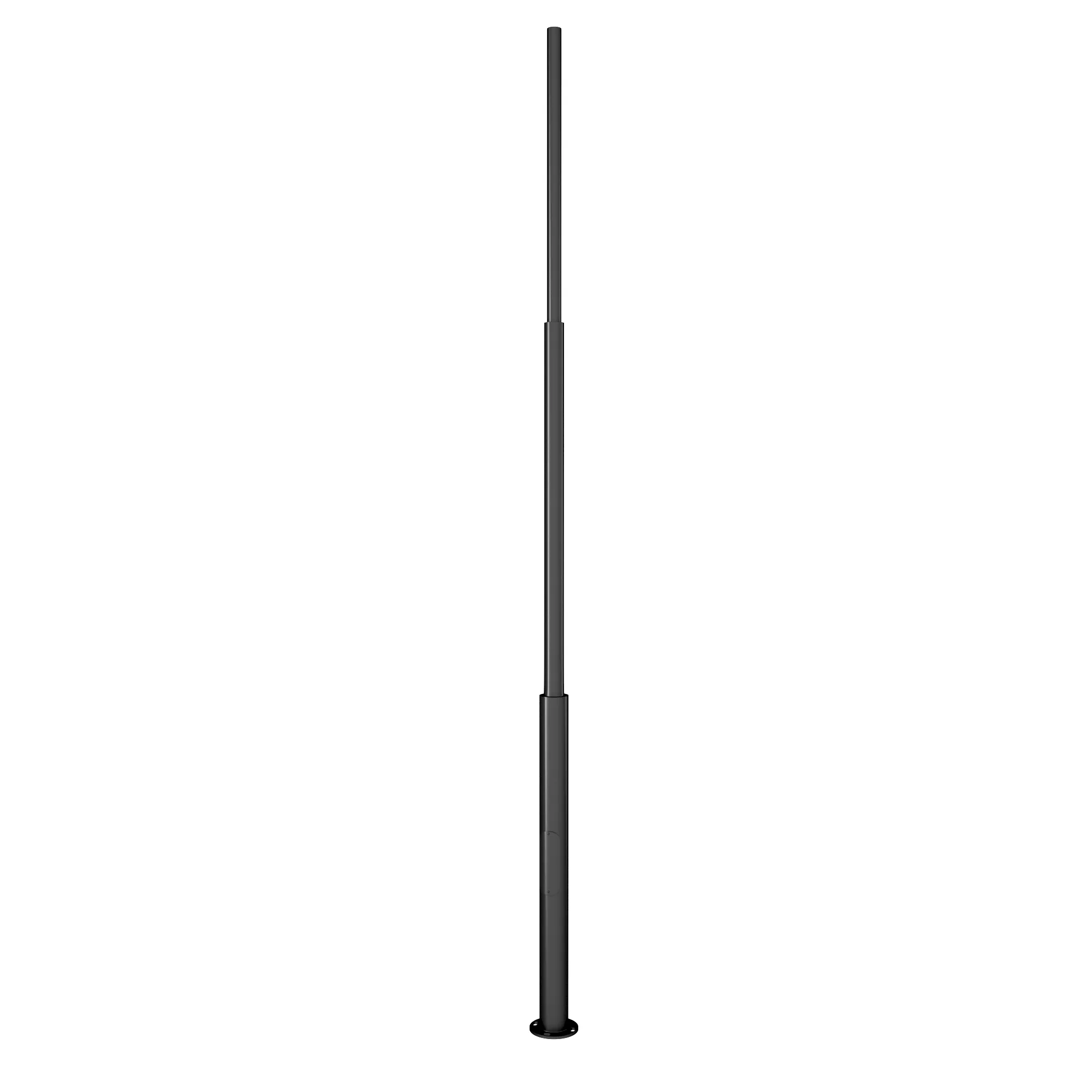 Опора фланцевая OXOR-OT3-D108-L3500 (BK) (Arlight, Сталь) - Изображение