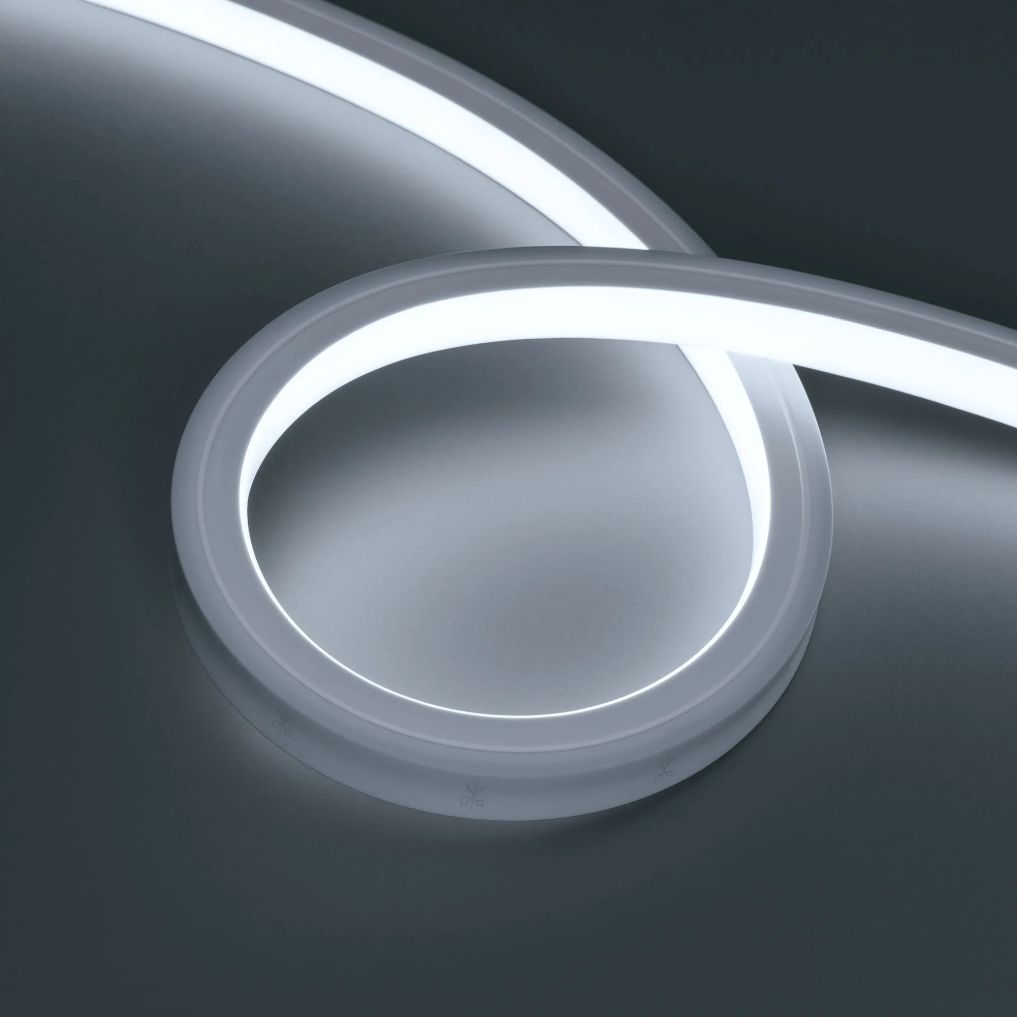 Лента герметичная NOVA-TOP-PU-A120-16x15mm 24V White7200 (10 W/m, IP68, 5m, wire x2) (Arlight, Полиуретан) - Изображение