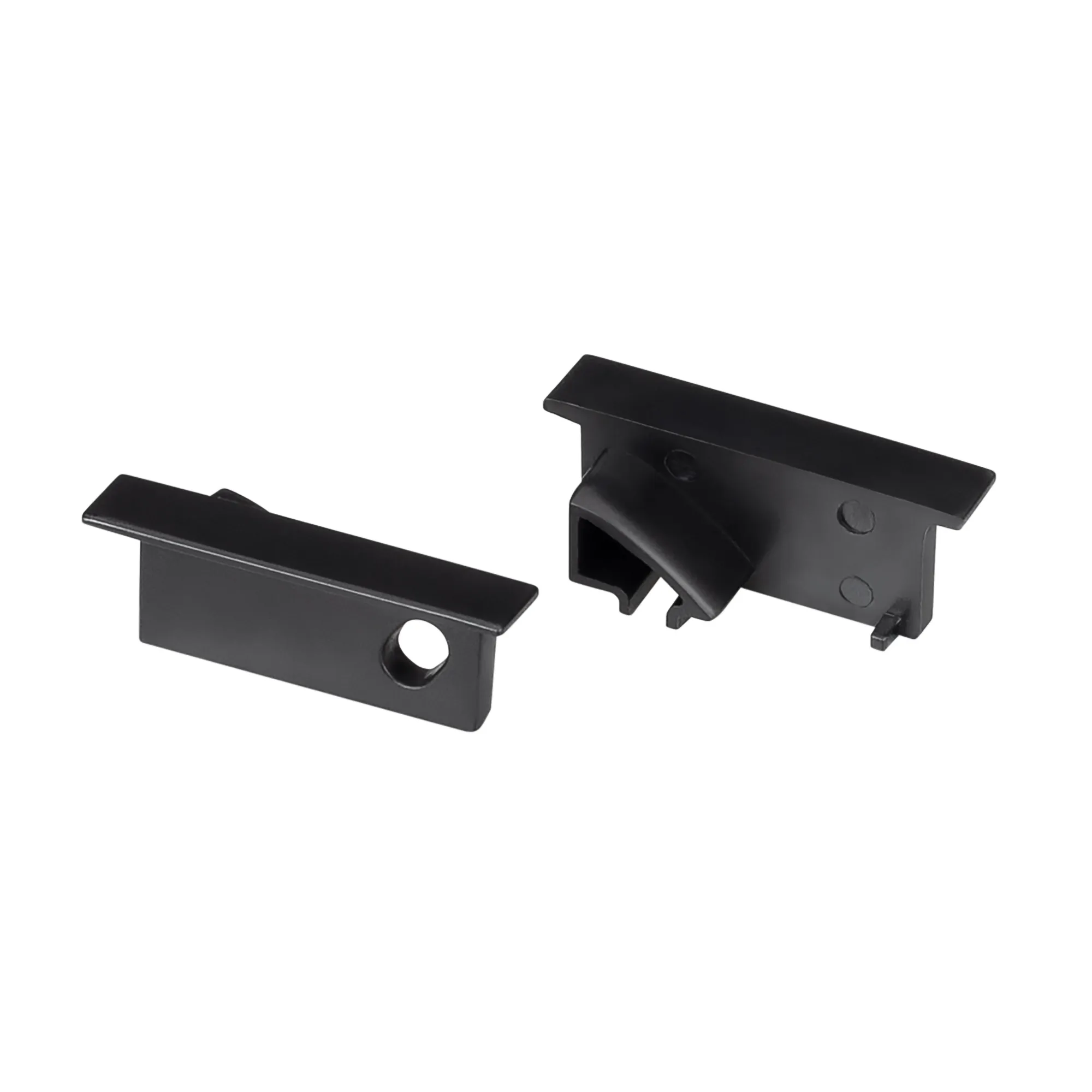 Комплект заглушек SL-BEVEL-W21-F BLACK (Arlight, Пластик) - Изображение
