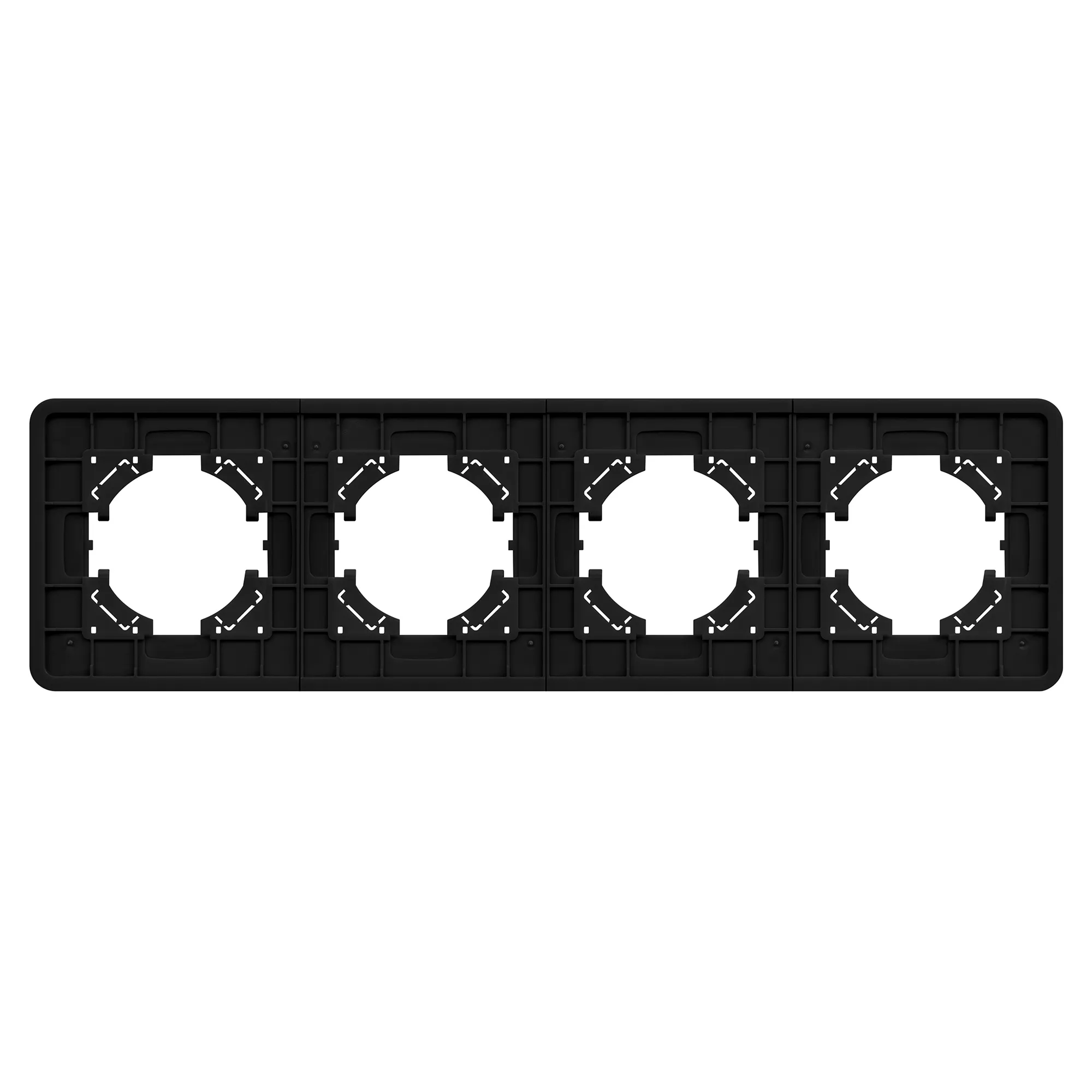 Рамка стеклянная FRM-OMALI-SFGS-4-BK (Arlight, -) - Изображение