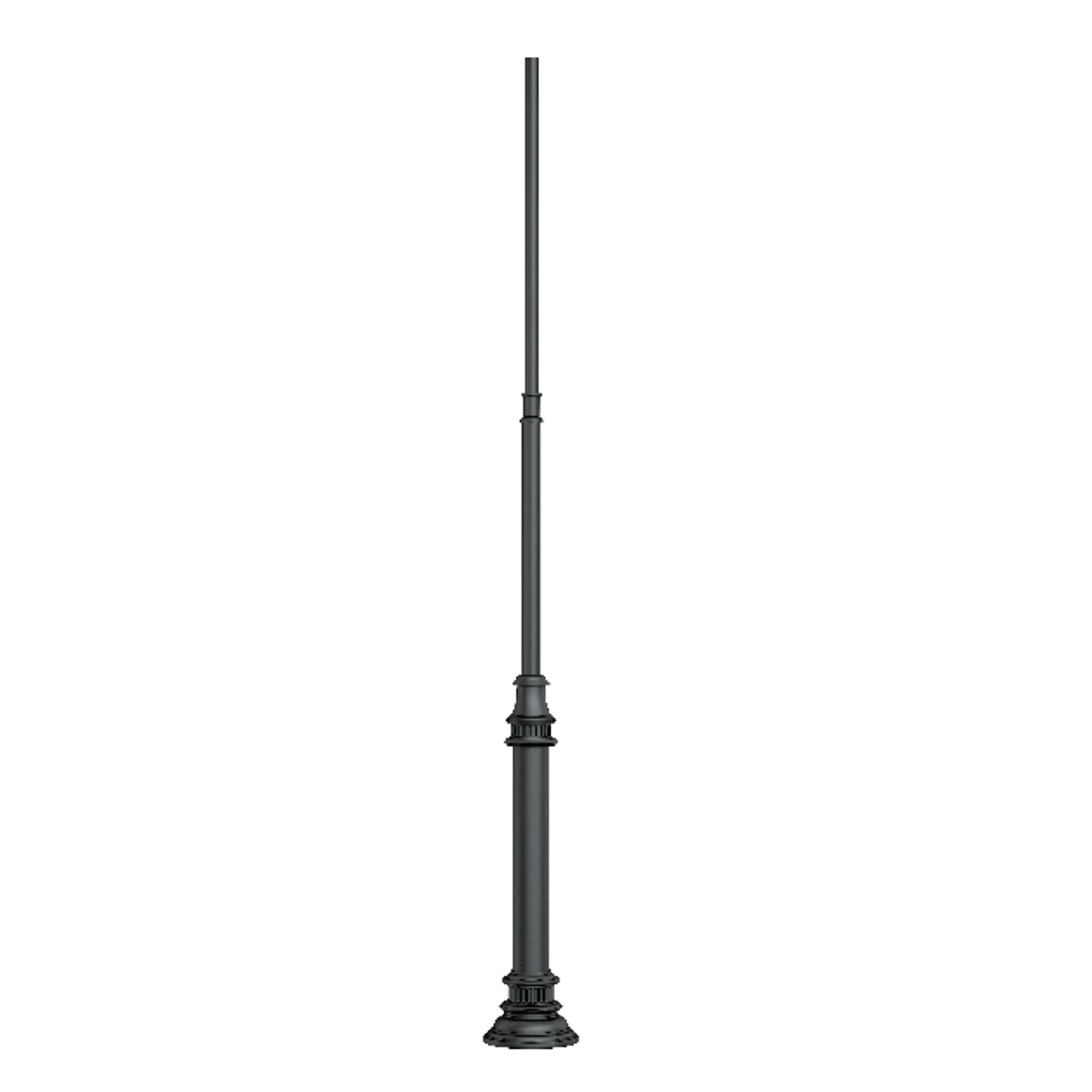 Опора фланцевая OXOR-OT3-DE-D160-L3000 (BK) (Arlight, Сталь) - Изображение