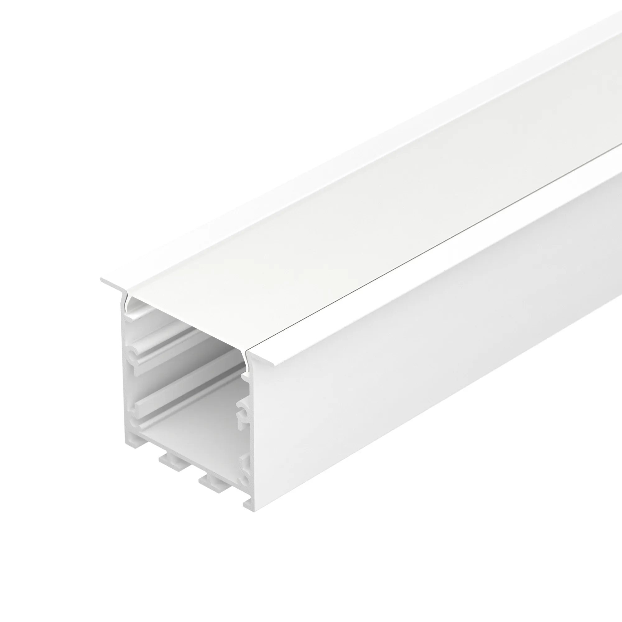 Профиль LINIA49-F-S-2500 WHITE (Arlight, Алюминий) - Изображение